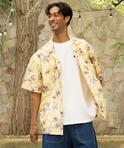 【カヒコ】KY'S ハイビパームメンズアロハシャツ