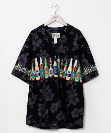 【カヒコ】KY'S ハワイビアメンズアロハシャツ