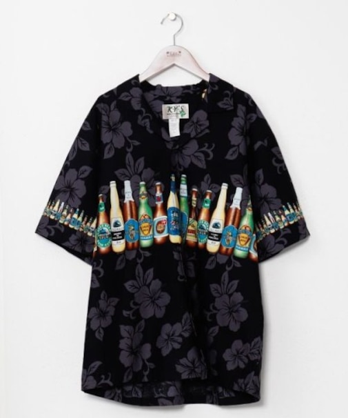 【カヒコ】KY'S ハワイビアメンズアロハシャツ