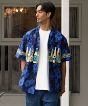 【カヒコ】KY'S ハワイビアメンズアロハシャツ