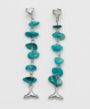 【カヒコ】グラスホエールピアス