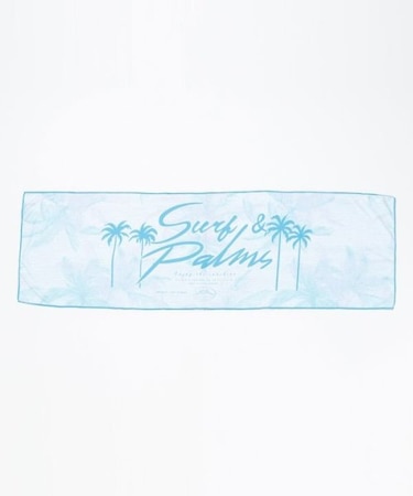 【カヒコ】ビーチクールタオル【SURF&Palms】