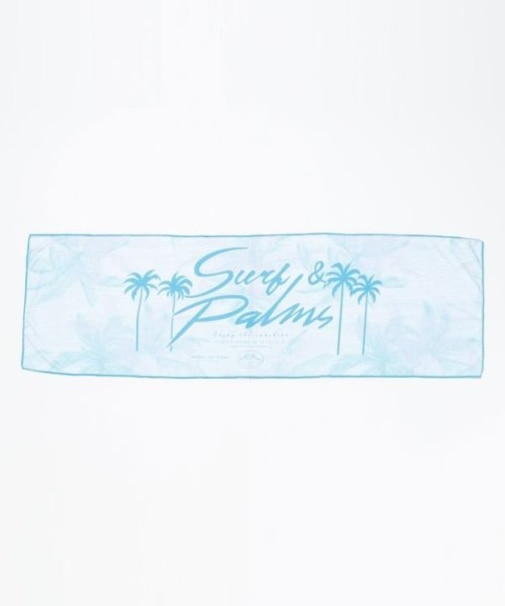 【カヒコ】ビーチクールタオル【SURF&Palms】