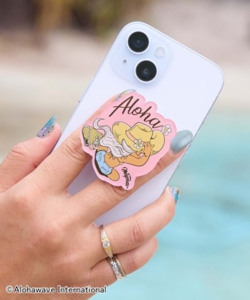 【カヒコ】スマホグリップ【ALOHA MAPUA】