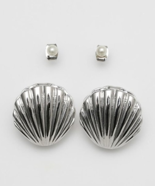 【カヒコ】リノシェルセットピアス