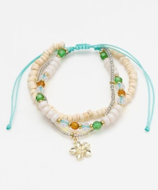 【カヒコ】プルメリアココアンクレット