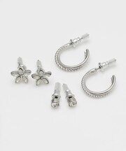 【カヒコ】レイフラワーセットピアス