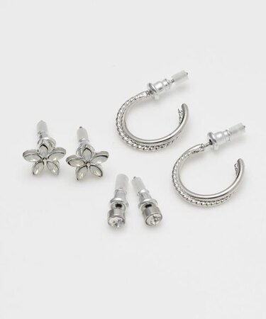 【カヒコ】レイフラワーセットピアス