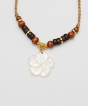 【カヒコ】ププウッドネックレス