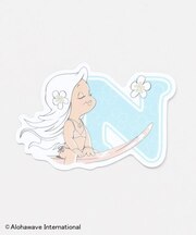 【カヒコ】イニシャルステッカー【ALOHA MAPUA】