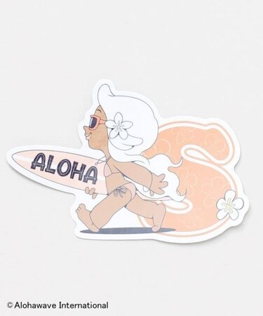 【カヒコ】イニシャルステッカー【ALOHA MAPUA】