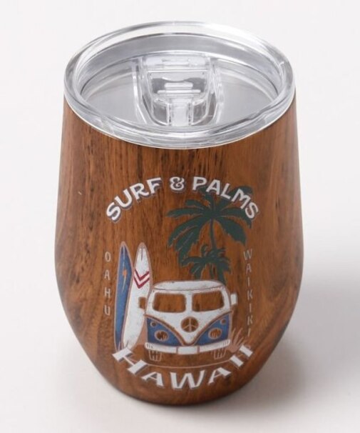 【カヒコ】【保温・保冷】アリイタンブラーS【SURF&Palms】