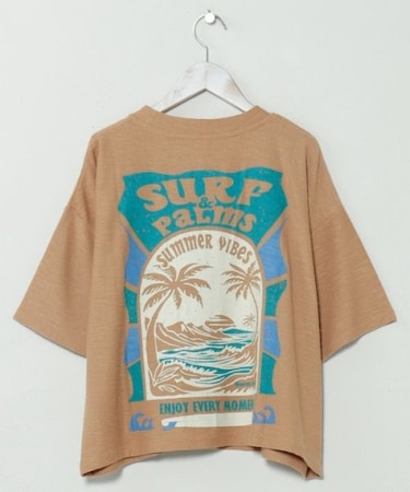 【カヒコ】ビーチリーＴシャツ【SURF&Palms】