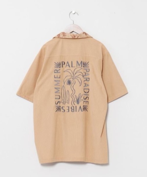 【カヒコ】メンツァーメンズシャツ【SURF&Palms】