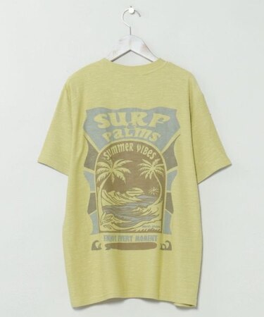 【カヒコ】ビーチリーメンズＴシャツ【SURF&Palms】