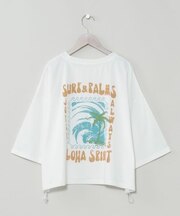 【カヒコ】【UVカット加工】アラホウＴシャツ【SURF&Palms】