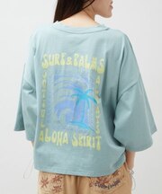 【カヒコ】【UVカット加工】アラホウＴシャツ【SURF&Palms】