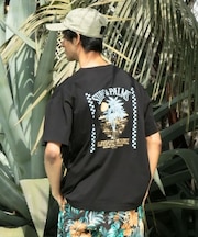【カヒコ】【UVカット加工】アラホウメンズＴシャツ【SURF&Palms】