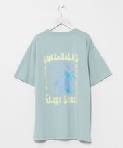 【カヒコ】【UVカット加工】アラホウメンズＴシャツ【SURF&Palms】