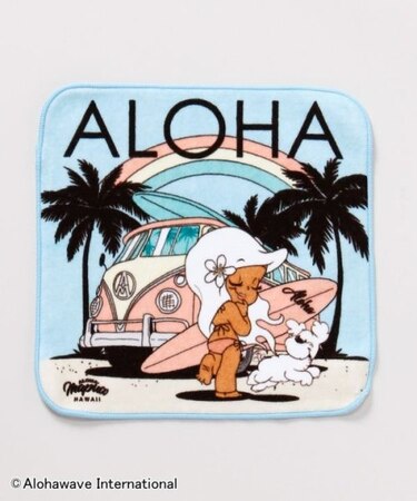 【カヒコ】ハウオリハンドタオル【ALOHA MAPUA】