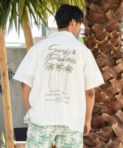 【カヒコ】カホヌアメンズシャツ【SURF&Palms】