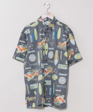 【カヒコ】ハレオカネメンズシャツ