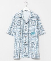 【カヒコ】マークメンズシャツ【SURF&Palms】