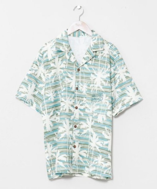 【カヒコ】マークメンズシャツ【SURF&Palms】