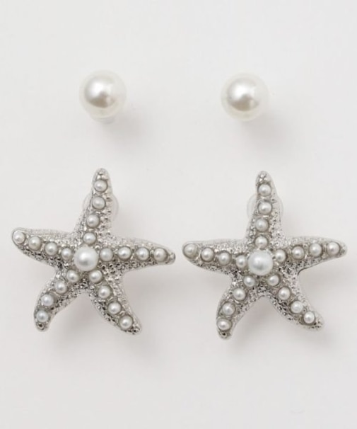 【カヒコ】ホクパールセットピアス