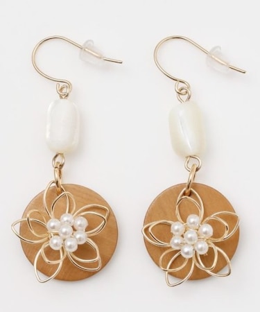 【カヒコ】プアウッドピアス