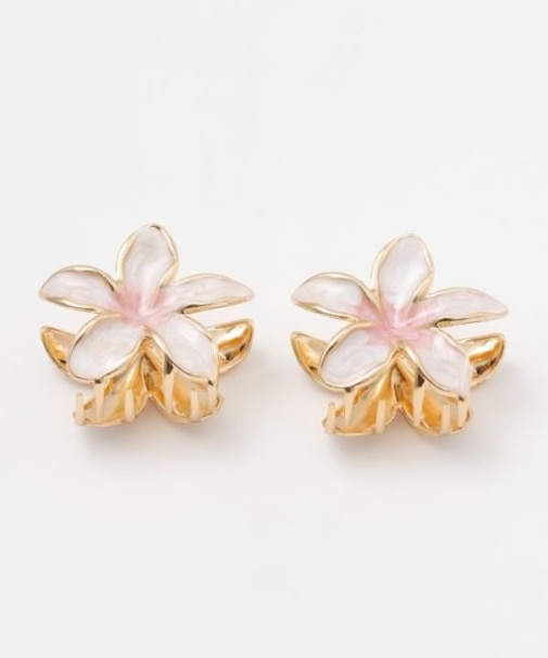 【カヒコ】プルメリナセットヘアクリップ