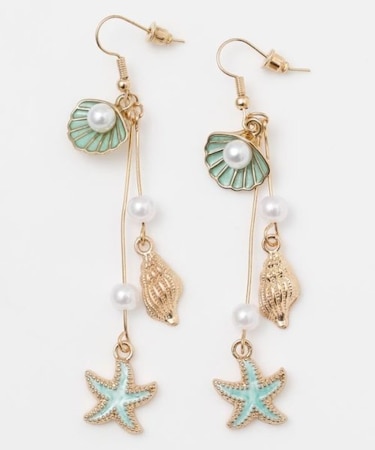 【カヒコ】シェルスタフィルピアス