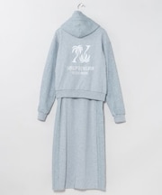 【カヒコ】ニックセットパーカー&ワンピース【SURF&Palms】