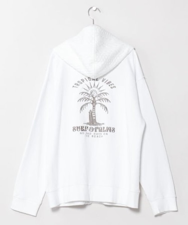 【カヒコ】カホアメンズジップパーカー【SURF&Palms】