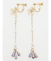 【カヤ】色ふさイヤリング