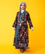 【倭物やカヤ】モダン着物ワンピース《重宗玉緒×倭物やカヤ》