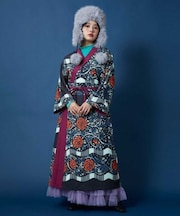 【カヤ】モダン着物ワンピース《重宗玉緒×倭物やカヤ》