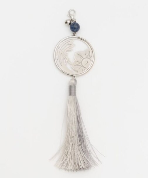 【カヤ】花家紋チャーム