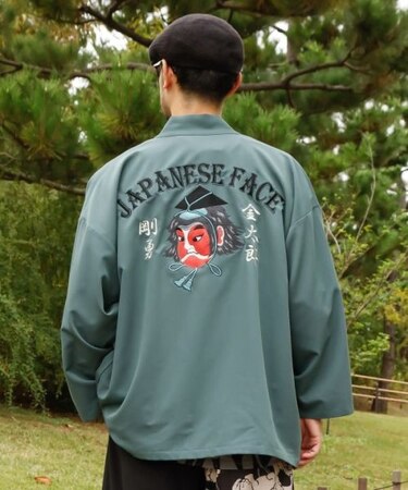 【カヤ】和面メンズ羽織