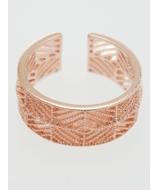 【カヤ】縞合わせリング