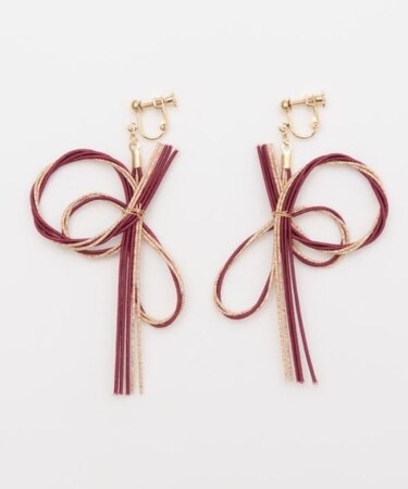 【カヤ】結び和重ねイヤリング