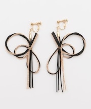 【カヤ】結び和重ねイヤリング