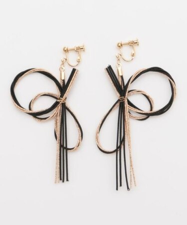 【カヤ】結び和重ねイヤリング