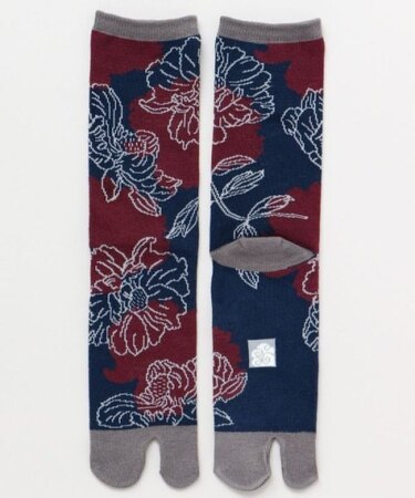 【カヤ】色芍薬足袋（25-28cm）