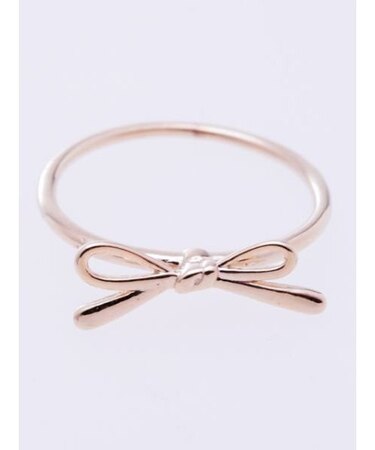 【カヤ】蝶結びリング