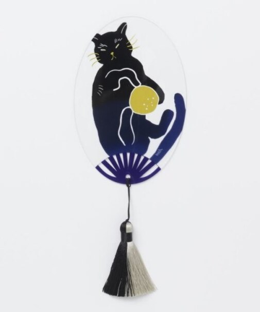 【カヤ】夏の透明うちわ