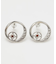 【カヤ】白金縁ピアス