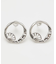 【カヤ】白金縁ピアス