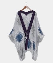 【カヤ】【UVカット加工】宵花火羽織