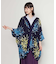【カヤ】【ＵＶカット加工】宵花火羽織
